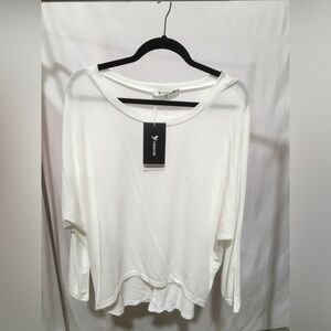 Yidarton Longsleeve White Women's Top